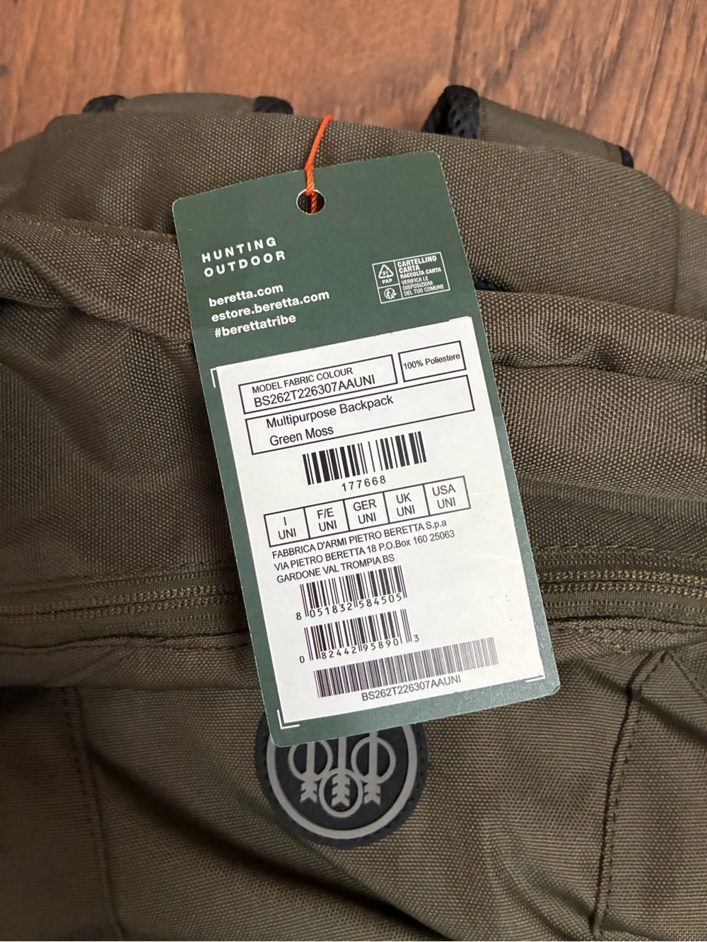 NWT Beretta Multi use Backpack